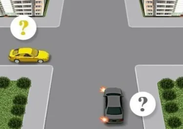 Ілюстрація до питання: Як роз'їдуться транспортні засоби в житловій зоні?